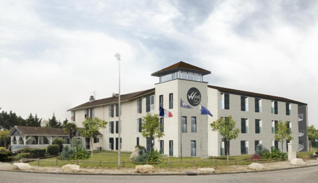 波尔多机场伍德酒店 Mérignac 外观 照片